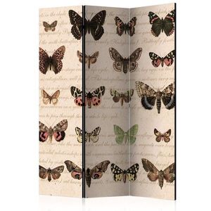 Paraván Retro Style: Butterflies Dekorhome vyobraziť