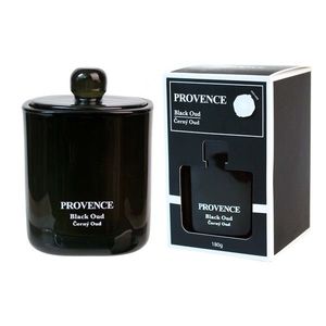 Vonná sviečka v skle PROVENCE 25 hodín black oud vyobraziť