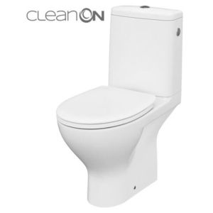 CERSANIT - WC KOMBI MODUO 43 cm 672 010 3/5 CLEAN ON, SEDADLO DUROPLAST-SOFT CLOSE K116-030 vyobraziť