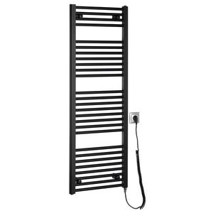 AQUALINE - DIRECT-E elektrické vykurovacie teleso, rovné, 450x1320 400 W, čierna ILE34TB vyobraziť