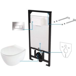 DEANTE - Silia biela - Toaletný set, podomietkový, 6v1 CDLS6ZPW vyobraziť