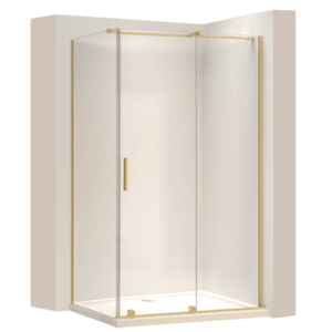 REA/S - Sprchová kabína Montana Gold Brush 130x80 KPL-K2516 vyobraziť