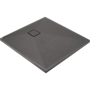 DEANTE - Correo antracit metalic - Granitová sprchová vanička, štvorcová, 90x90 cm KQR_T41B vyobraziť