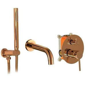 REA - Podomietková vaňová batéria LUNGO Copper + BOX REA-B7996 vyobraziť