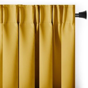 Žltý dimout záves 200x245 cm Kierra – Restilo vyobraziť