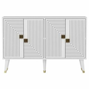 Skrinka Ahart White and Gold vyobraziť