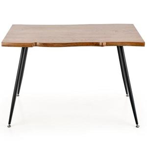 Stôl Larson 120x80 Mdf/Oceľ – Dub Naturalny/Čierna vyobraziť