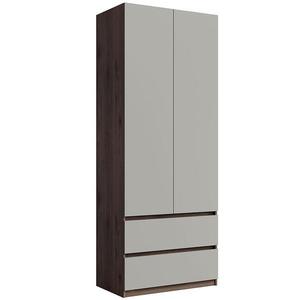 Skriňa Madison 2D2SZ 22 sivý/orech elegant vyobraziť