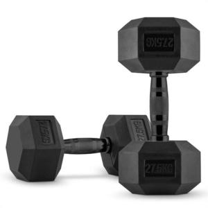 Capital Sports Hexbell, pár jednoručných činiek, 2 x 27, 5 kg, čierne vyobraziť