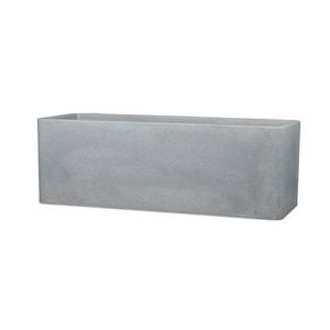 Scheurich Dlhý kvetináč Cube Box (kamenistá sivá, 80 cm) vyobraziť