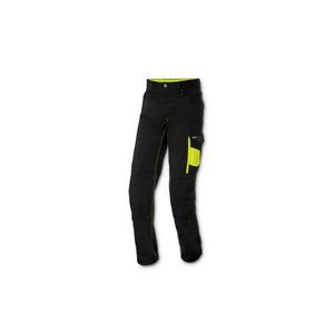 PARKSIDE® Pánske montérky (56, čierna/žltá) vyobraziť