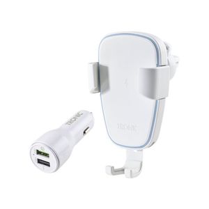 TRONIC® Držiak smartfónu do automobilu s nabíjacou funkciou QI® (biela) vyobraziť