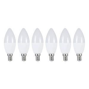 LIVARNO home LED žiarovky, 6 kusov (sviečka, E14) vyobraziť