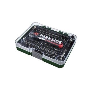 PARKSIDE® Súprava bitov s račňou, 81-dielna vyobraziť