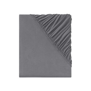LIVARNO home Napínacia džersejová plachta, 140 – 160 x 200 cm (sivá) vyobraziť