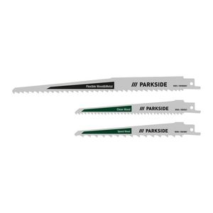 PARKSIDE® Súprava pílových listov pre chvostovú pílu PFSZ 3 B1, 3-dielna (drevo + plast) vyobraziť