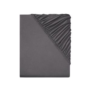 Livarno Home Napínacia plachta, 140 – 160 x 200 cm (tmavosivá) vyobraziť