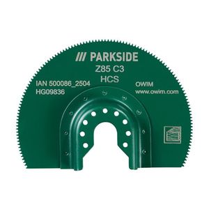 PARKSIDE® Pílový list/Brúsna doska (HCS segmentový pílový list Z85) vyobraziť