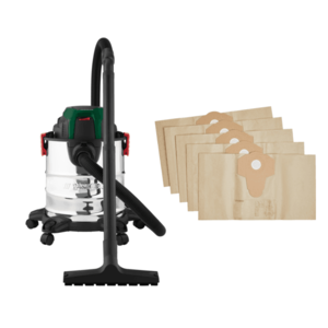PARKSIDE® Vysávač na mokré a suché vysávanie PWD 20 C3 + Filtračné vrecká PFT 20 A1, 12 kusov vyobraziť