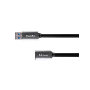 Kábel KRUGER & MATZ KM0336 1x USB 3.0 A konektor / 1x USB 3.0 A zdierka 1m vyobraziť