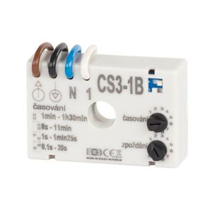 Časový spínač ELEKTROBOCK CS3-1B pre ventilátory s oneskorením vyobraziť