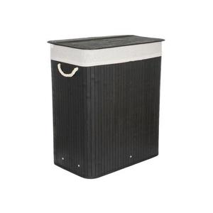Kôš na bielizeň G21 Bambus 105l Black vyobraziť
