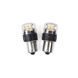 Autožiarovka LED BA15S 12V CARCLEVER 16LED 2835SMD oranžová vyobraziť