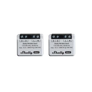 Smart merač spotreby SHELLY PM Mini Gen3 WiFi 2ks vyobraziť