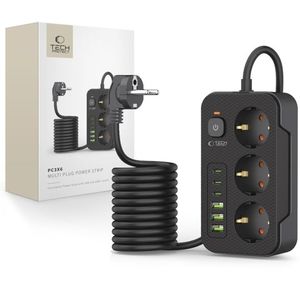 Predlžovací kábel 3 zásuvky 2m TECHPROTEC PC3X6 vyobraziť