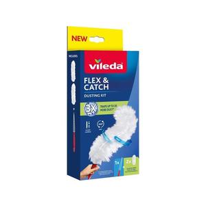 VILEDA Flex&Catch prachovka s krátkou rukoväťou 179432 vyobraziť