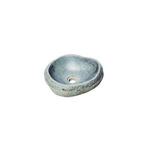 Bathco 00393 - Umývadlo na dosku RIO 52x47 cm kameň/šedá 00393 vyobraziť