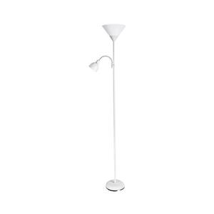 Brilagi - Stojacia lampa ARIANA 1xE27/100W/230V + 1xE14/25W biela 63050 vyobraziť