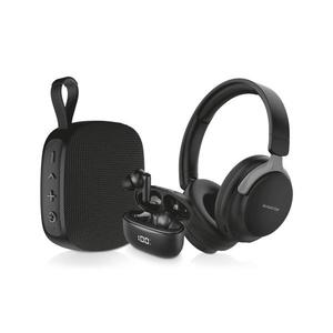 Aligator AUC001 - AUDIO COMBO 3v1: slúchadlá cez hlavu, slúchadlá do uší a reproduktor AUC001 vyobraziť
