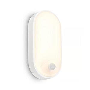 Brilo - LED vonkajšie nástenné svietidlo s pohybovým senzorom RUCH LED/12W/230V IP65 biele 3830016 vyobraziť