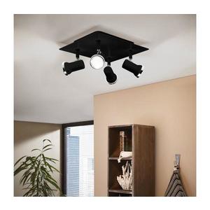 Eglo 780428 - LED Kúpeľňové bodové svietidlo BABILONE 4xGU10/3W/230V IP44 čierna 780428 vyobraziť