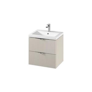 Cersanit S801-541 - Závesná kúpeľňová skrinka s umývadlom TIRSO 60x45 cm béžová S801-541 vyobraziť