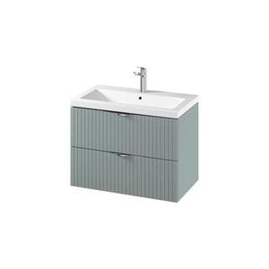Cersanit S801-540 -Závesná kúpeľňová skrinka s umývadlom TIRSO 80x45 cm mintová S801-540 vyobraziť