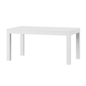Jedálenský rozkladací stôl Wenus 160/300 cm biely matný vyobraziť