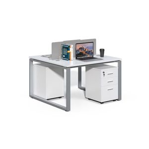 Kancelárska zostava 2 osoby Houseland Prime Max 01 120 cm biela vyobraziť
