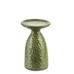 Keramický svietnik YARINE GREEN 16, 5 cm zelený vyobraziť