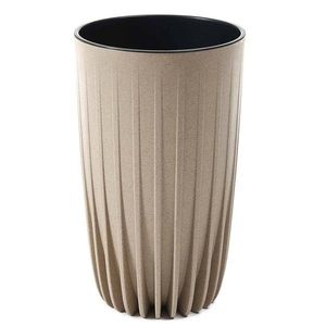 Kvetináč STRIPPED ECO II 30 cm latte vyobraziť