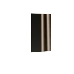 Nástenný panel Moderno C10 80 cm dub Artisan/čierny vyobraziť