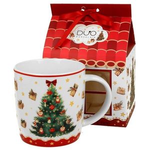 Porcelánový hrnček CHRISTMAS TREE 3 400 ml viacfarebný vyobraziť