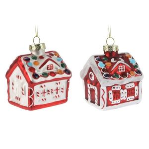 Sada 12 ks vianočných ozdôb HOME 8 cm červená vyobraziť