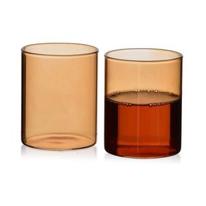 Sada 4 ks pohárov ROMANE 280 ml medová vyobraziť