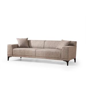 Trojmiestna pohovka Petra 212 cm béžová vyobraziť
