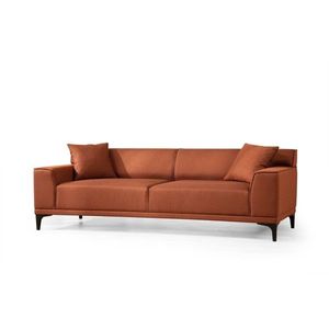 Trojmiestna pohovka Petra 212 cm oranžová vyobraziť