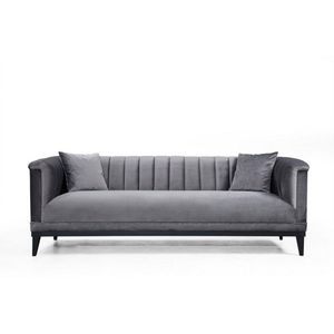 Trojmiestna pohovka Trendy 225 cm tmavosivá vyobraziť