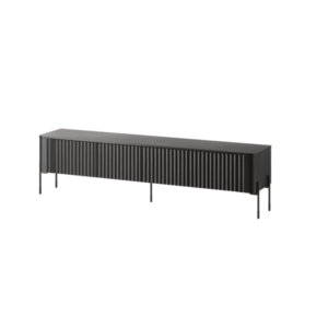 TV stolík Vera 190 cm čierny vyobraziť