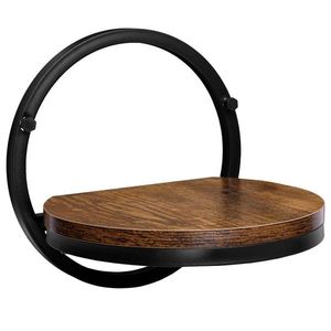 Závesný stojan na kvety EBRO RUSTIC hnedý/čierny vyobraziť